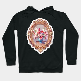 Oil painting flowers, Beautiful Flowers Hoodie